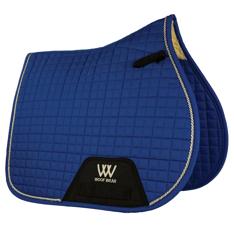 Woof Wear Pony Contour GP Saddlecloth - Electric Blue