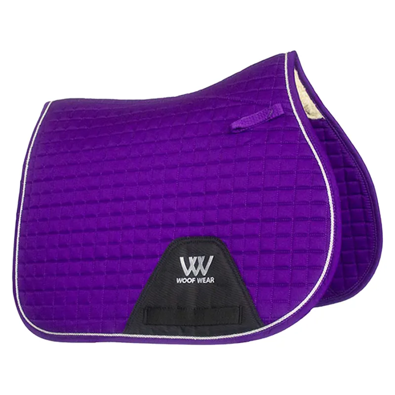 Woof Wear Pony Contour GP Saddlecloth - Ultra Violet