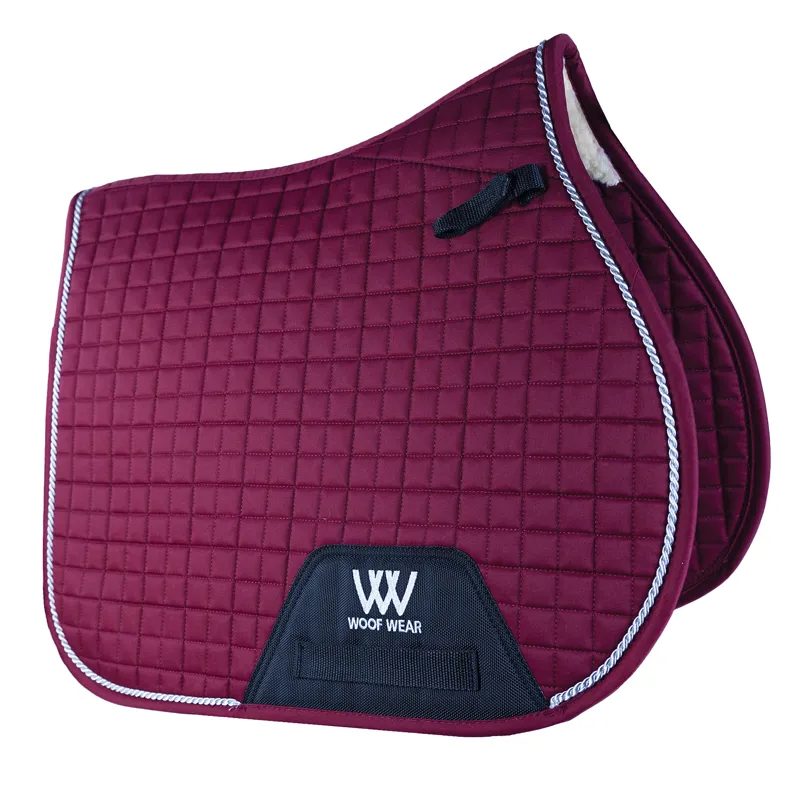 Woof Wear Pony Contour GP Saddlecloth - Shiraz
