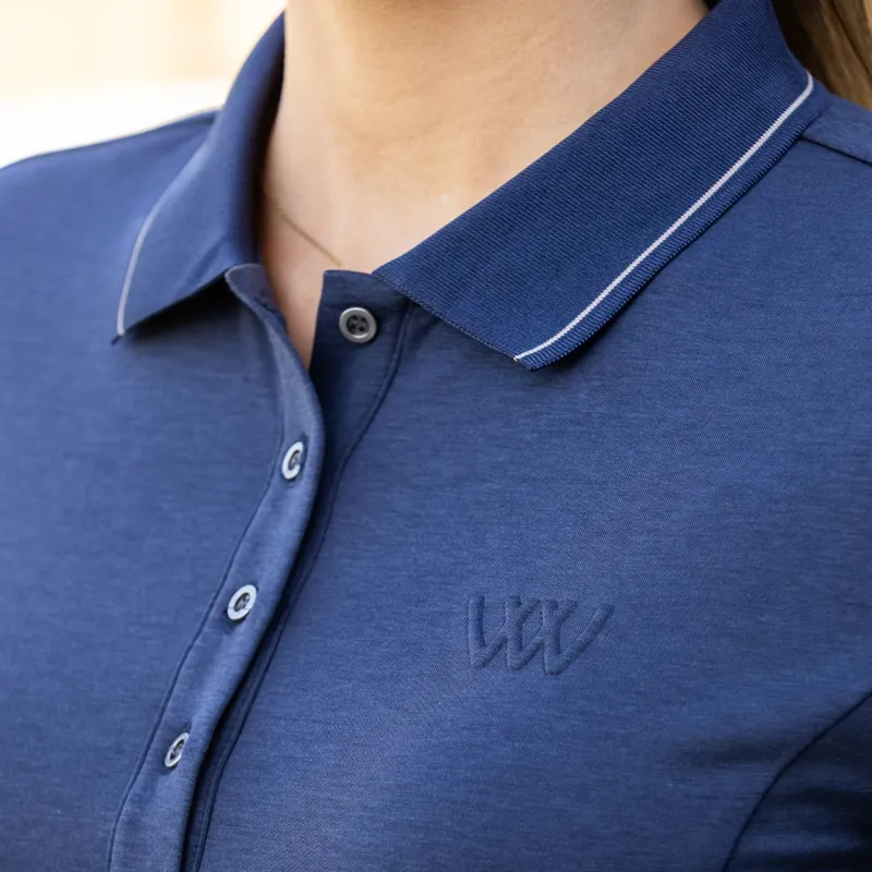 Woof Wear Tech Womens Polo Shirt - Navy-5