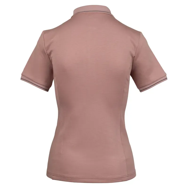 Woof Wear Tech Womens Polo Shirt- Rose-3