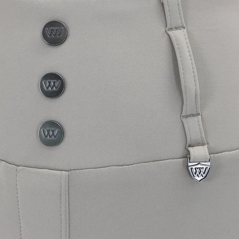 Woof Wear Vision Full Grip Womens Riding Tights - Stone-4