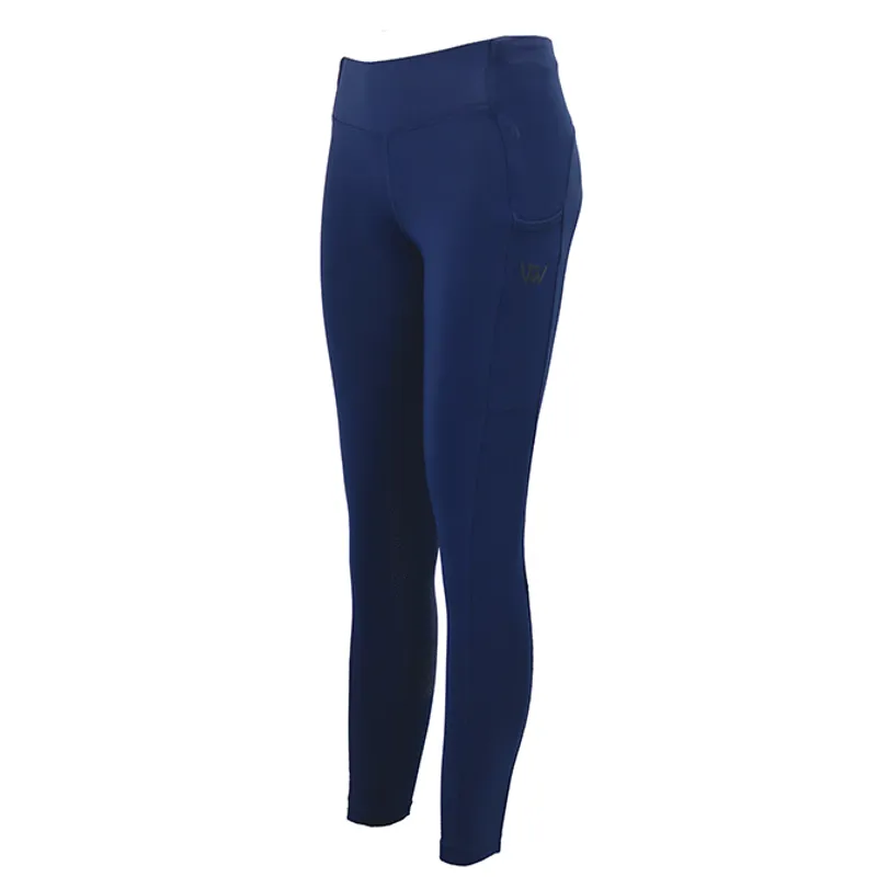 Woof Wear Young Rider Pro Riding Tights - Navy