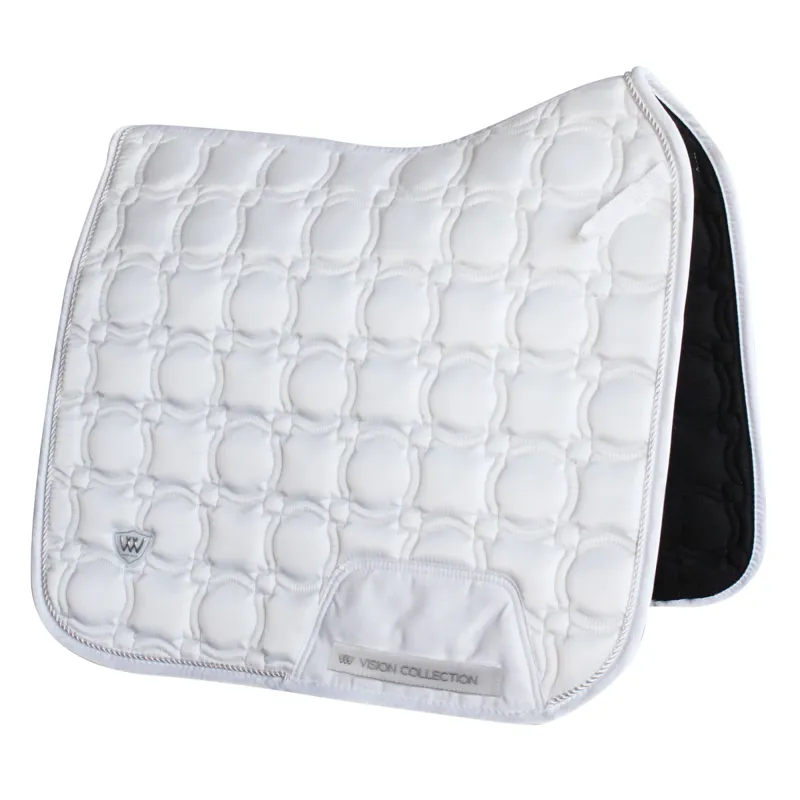 Woof Wear Vision Dressage Saddlecloth - White