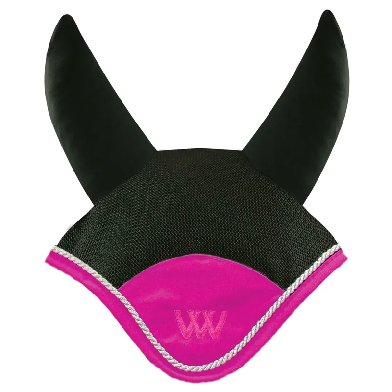 Woof Wear Colour Fusion Ergonomic Fly Veil - Black/Berry
