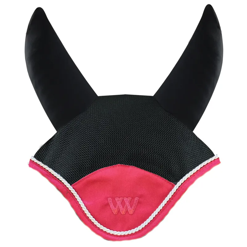 Woof Wear Colour Fusion Ergonomic Fly Veil - Black/Shiraz