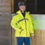Woof Wear All Season Waterproof Unisex Riding Jacket - Hi Viz Yellow