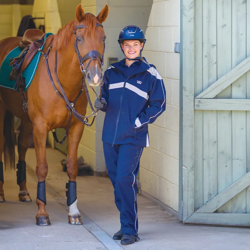 Woof Wear All Season Waterproof Riding Trousers - Navy-6