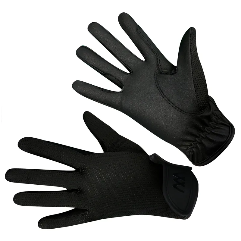 Woof Wear Grand Prix Riding Gloves - Black-1