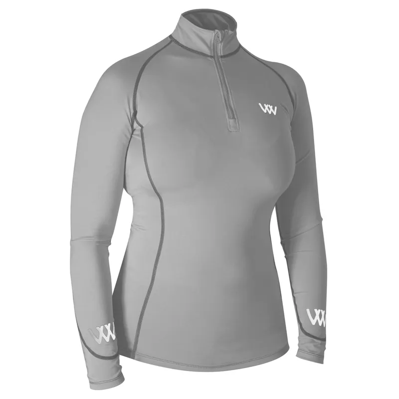 Woof Wear Performance Ladies Base Layer - Brushed Steel