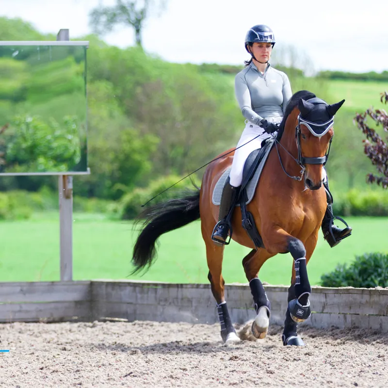 Woof Wear Performance Ladies Base Layer - Brushed Steel-4