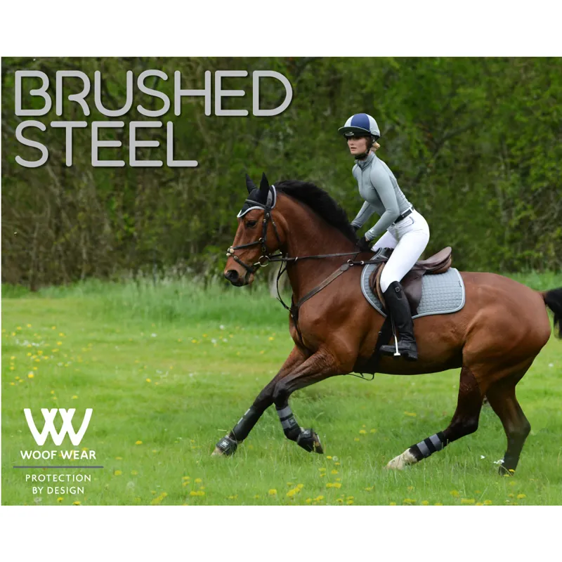 Woof Wear Performance Ladies Base Layer - Brushed Steel-5