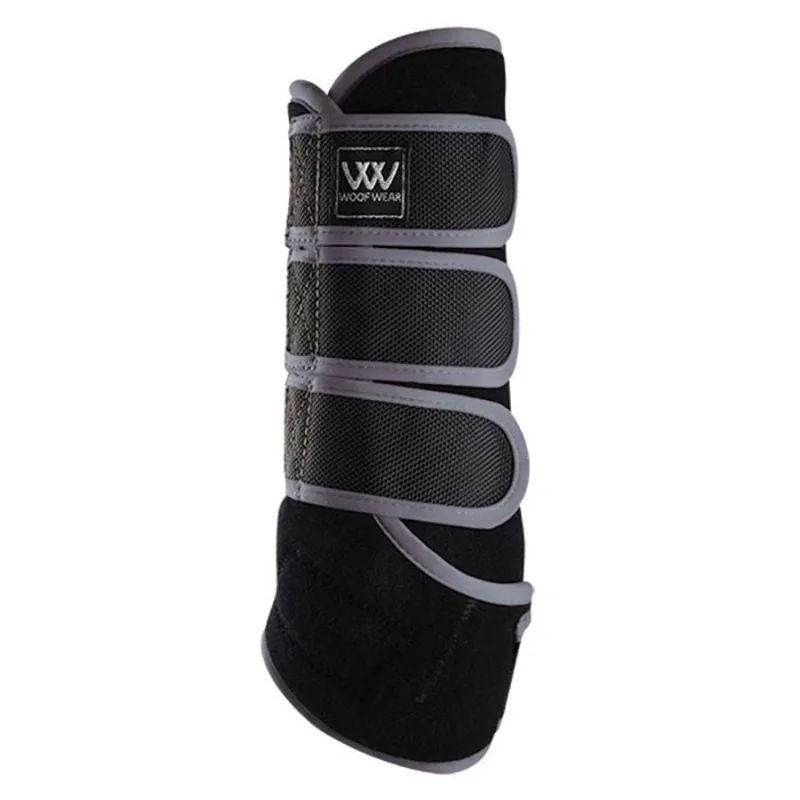 Woof Wear Training Wraps - Black/Steel - Small
