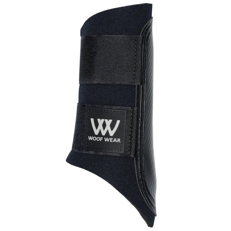 Woof Wear Club Brushing Boots V1 - Black/Black