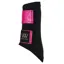 Woof Wear Reflective Club Brushing Boots - Black/Pink
