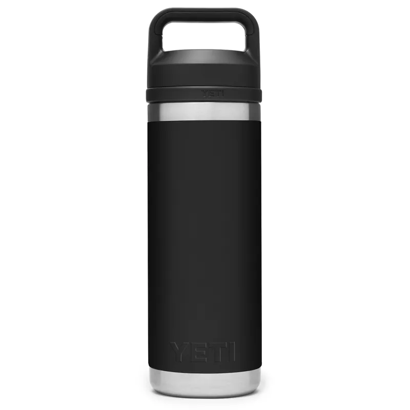 YETI Rambler 18oz/532ml  Chugging Bottle - Black-1