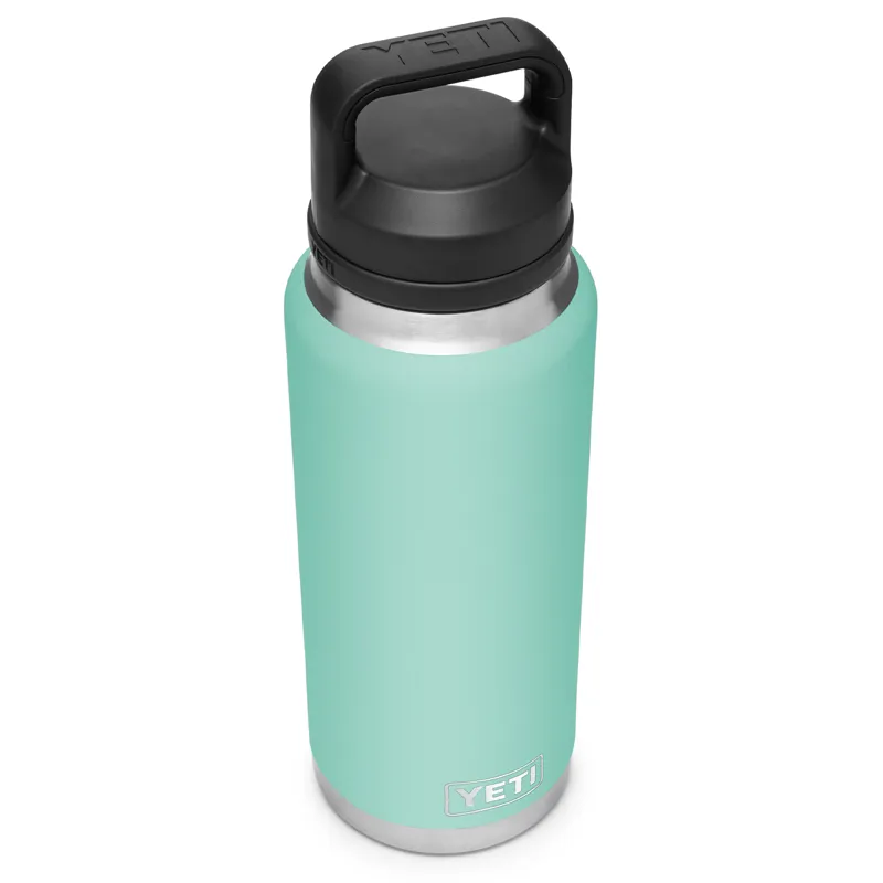 YETI Rambler 1 Litre Bottle With Chugging Cap - Seafoam-2