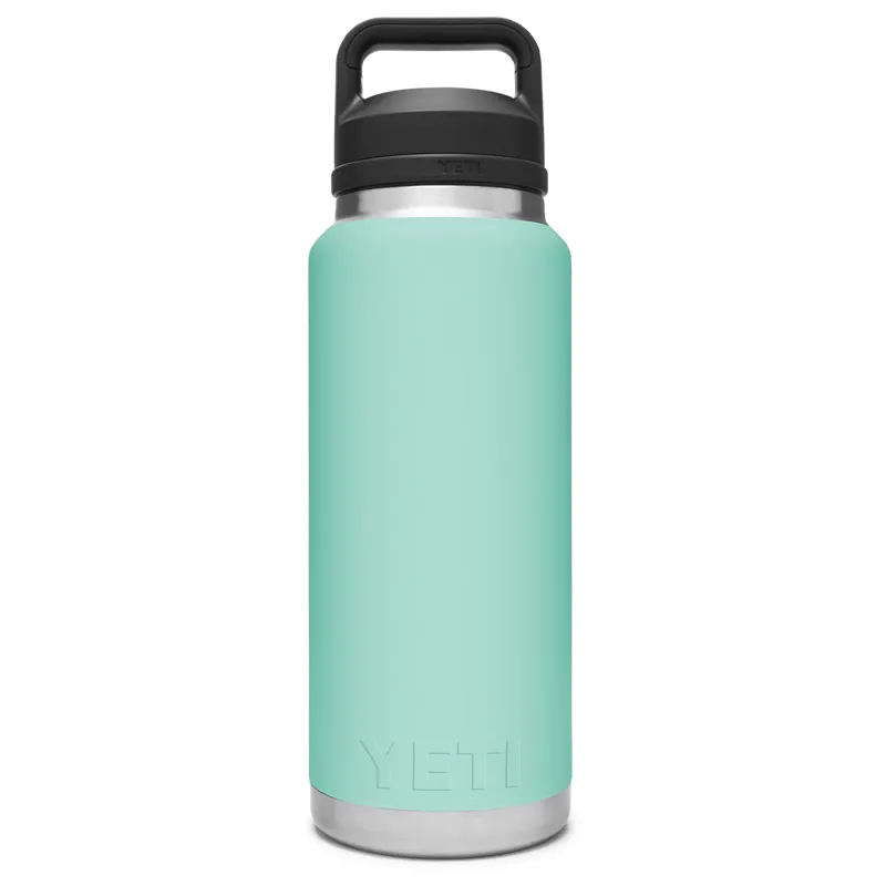 YETI Rambler 1 Litre Bottle With Chugging Cap - Seafoam-1