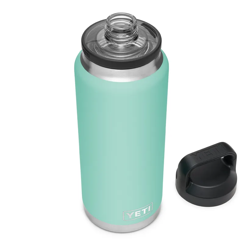 YETI Rambler 1 Litre Bottle With Chugging Cap - Seafoam-3
