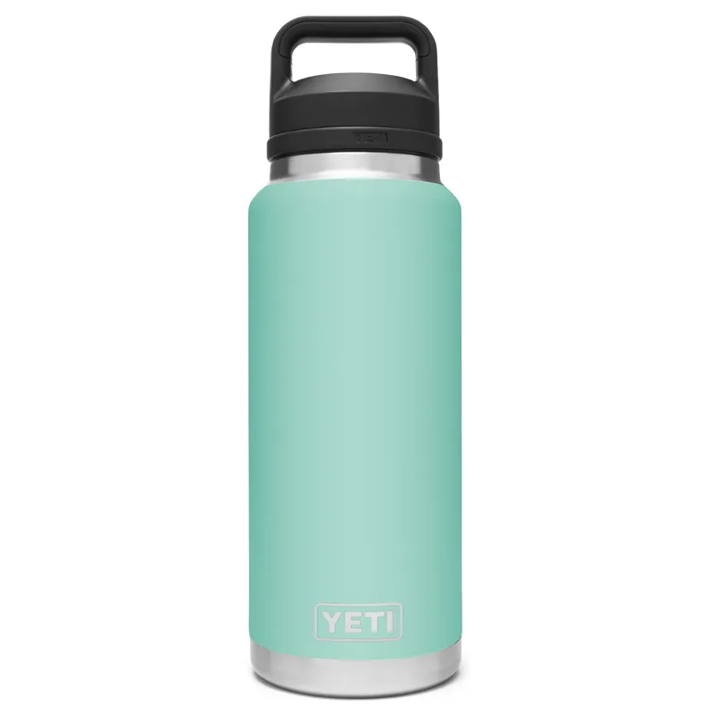 YETI Rambler 1 Litre Bottle With Chugging Cap - Seafoam