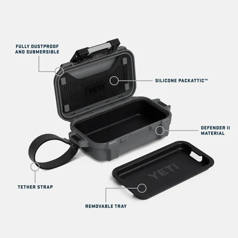 YETI LoadOut GoBox 1 Gear Case - Charcoal Grey-9