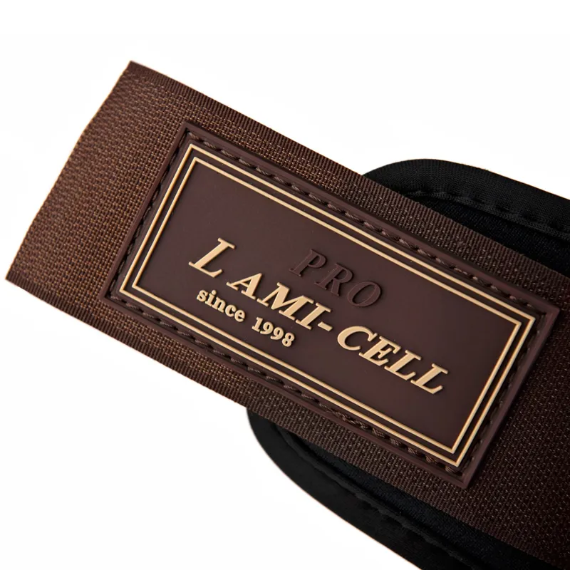 Lami-Cell Elite Youngster Fetlock Boots - Brown-2