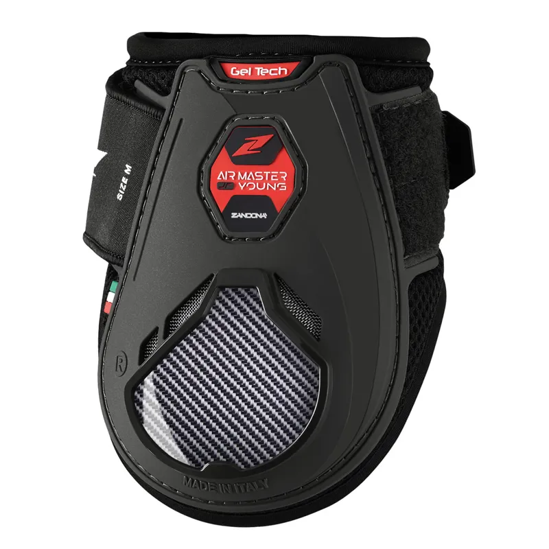 Zandona Air Master Young Horse Fetlock Boots - Black