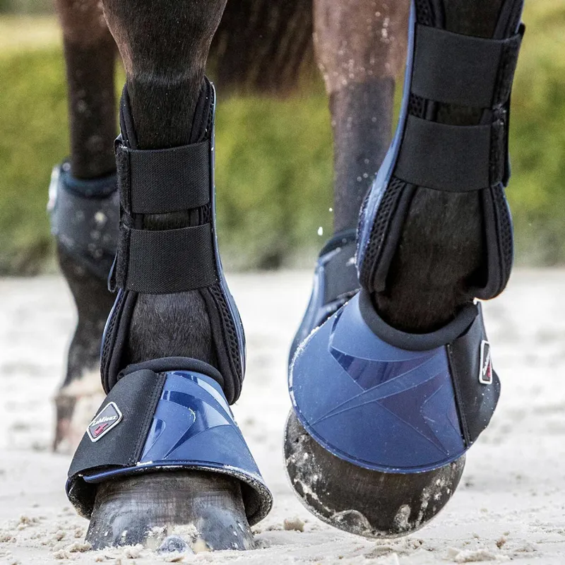 LeMieux ProShell Overreach Boots - Navy-1