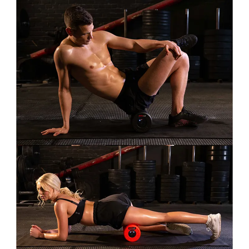 Pulseroll Vibrating Foam Roller - Red-4