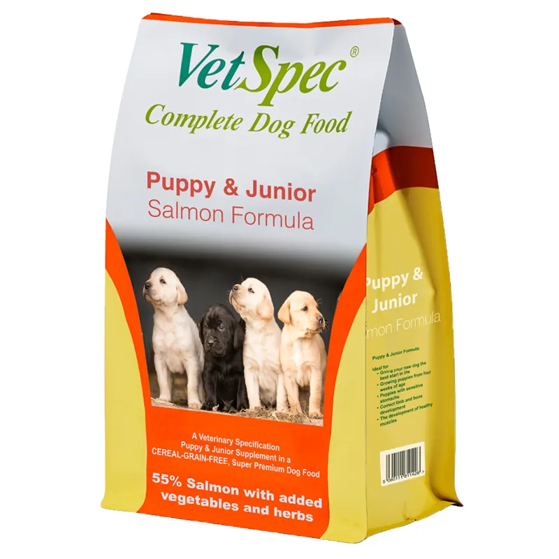 VetSpec Puppy and Junior Salmon Formula Dog Food-1