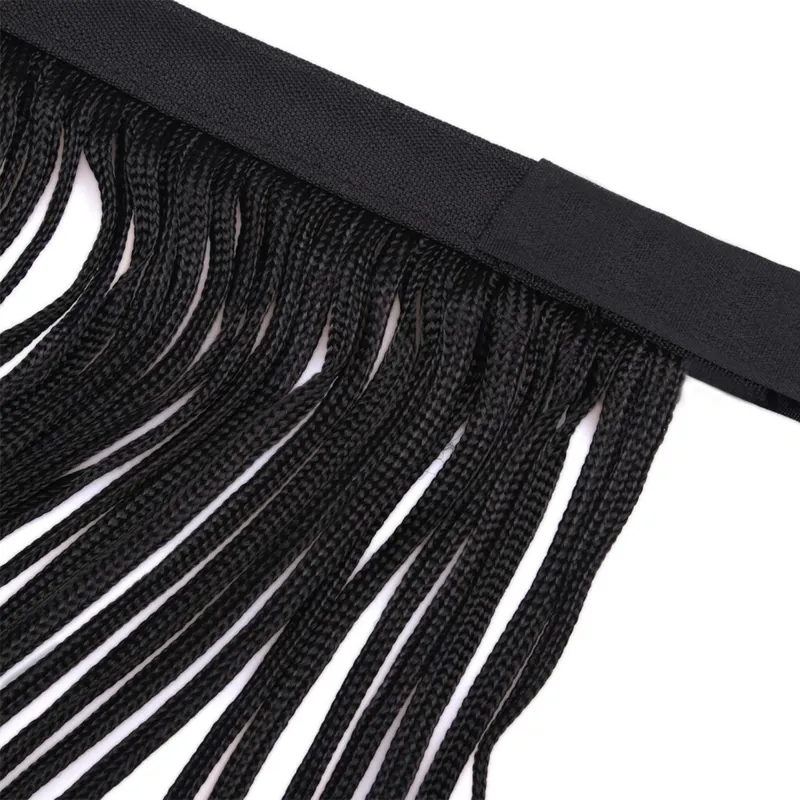 QHP Anti-Fly Fringe - Black-3