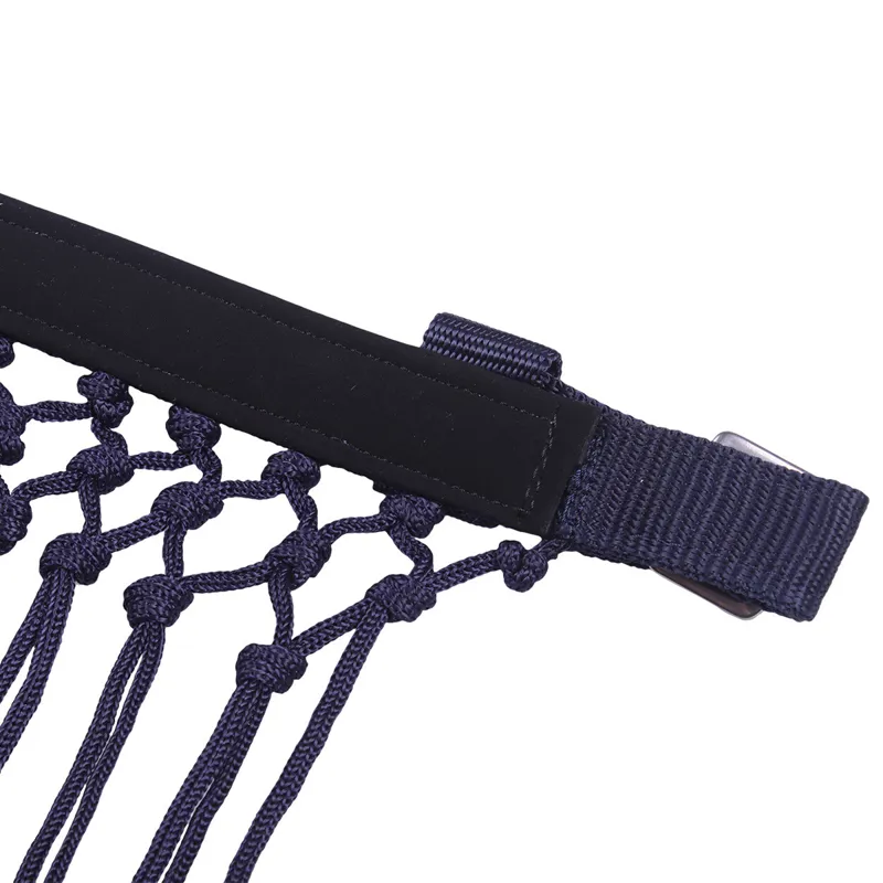 QHP Knotted Anti-Fly Fringe - Navy-2