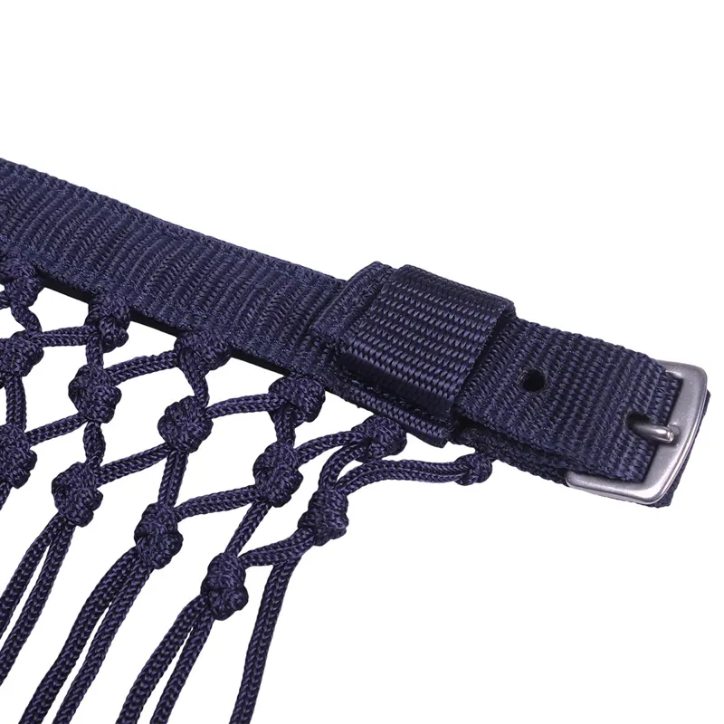 QHP Knotted Anti-Fly Fringe - Navy-1