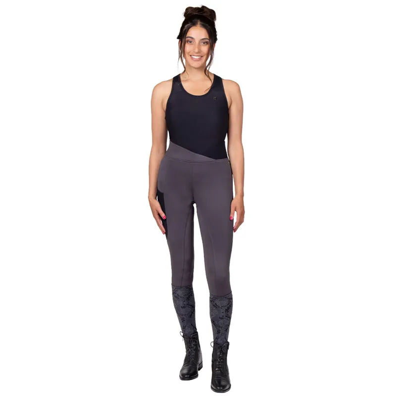 QHP Djune Ladies Tank Top - Black