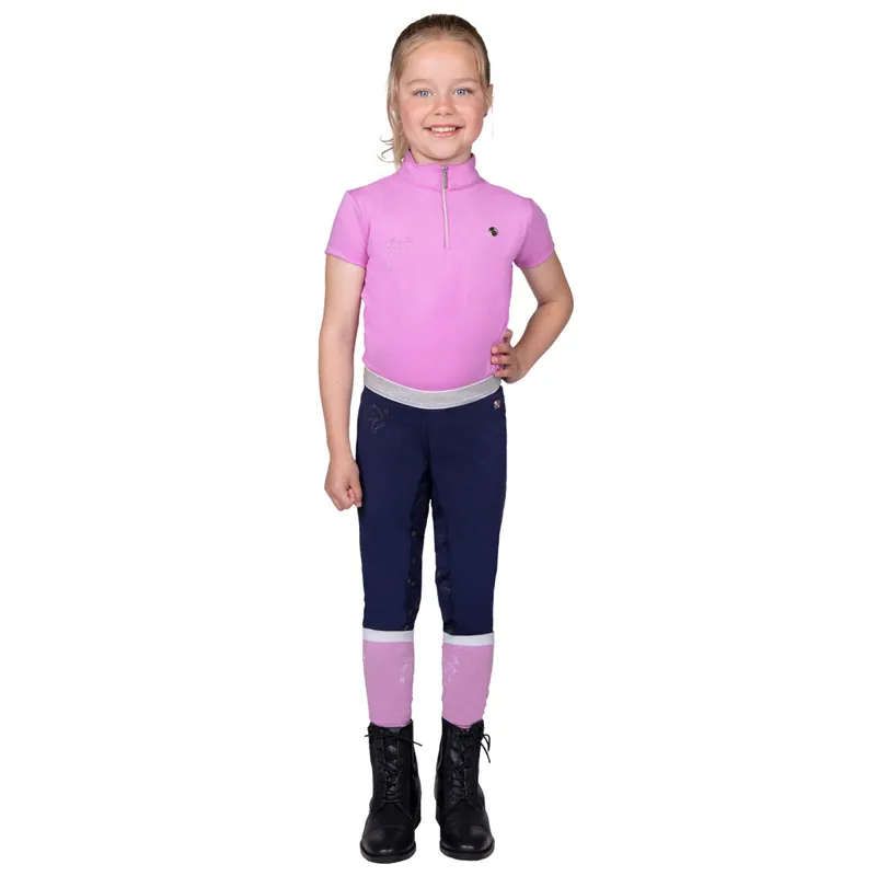 QHP Gwenn Junior Sport Shirt - Pink-5