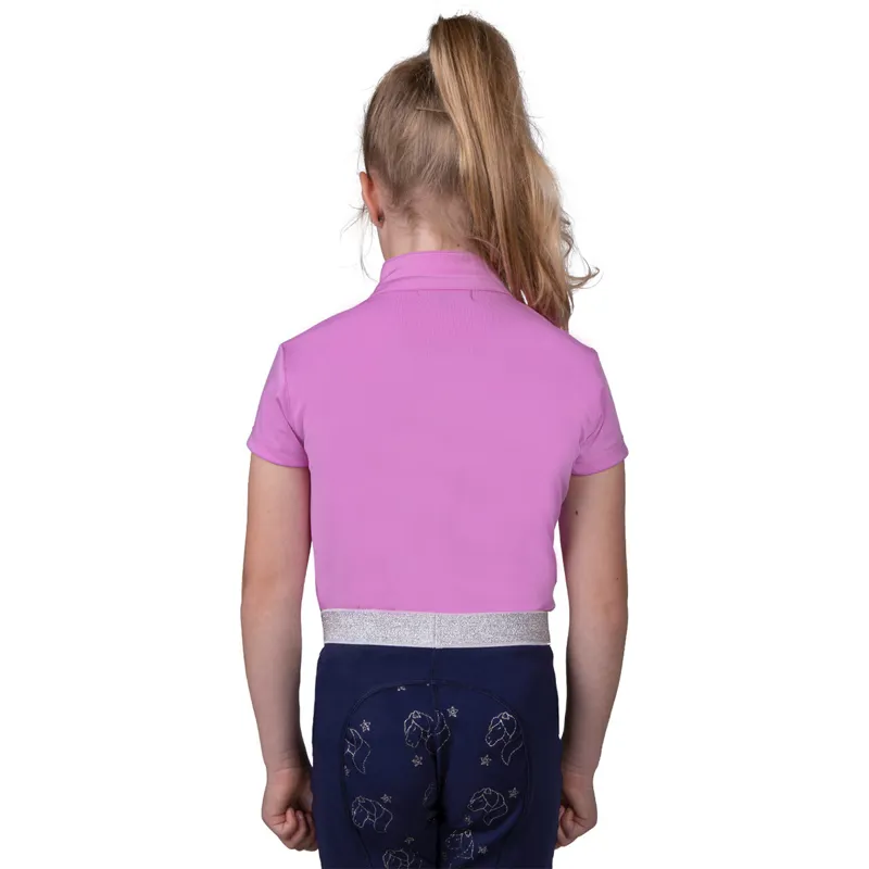 QHP Gwenn Junior Sport Shirt - Pink-1