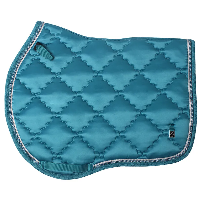 QHP Sevilla GP Saddlecloth - Turquoise