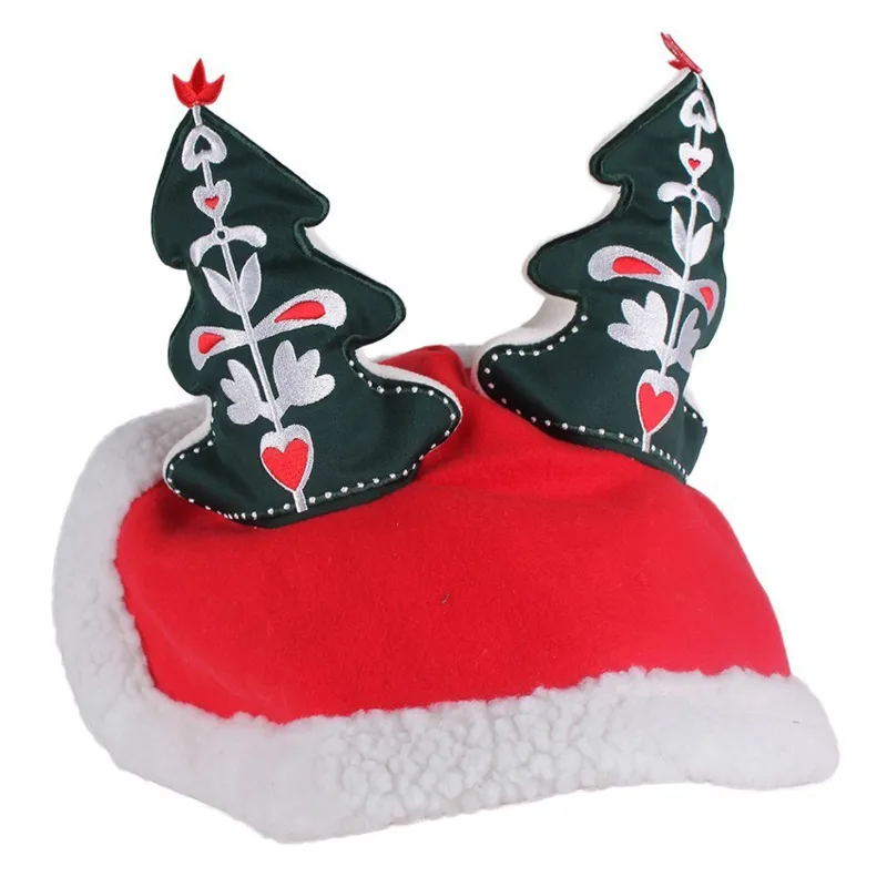 QHP Christmas Tree Horse Hat-1