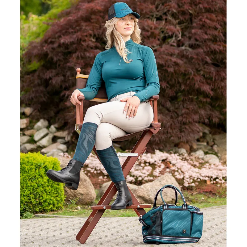 QHP Collection Week Tall Riding Socks 7 Pack - Summer-10