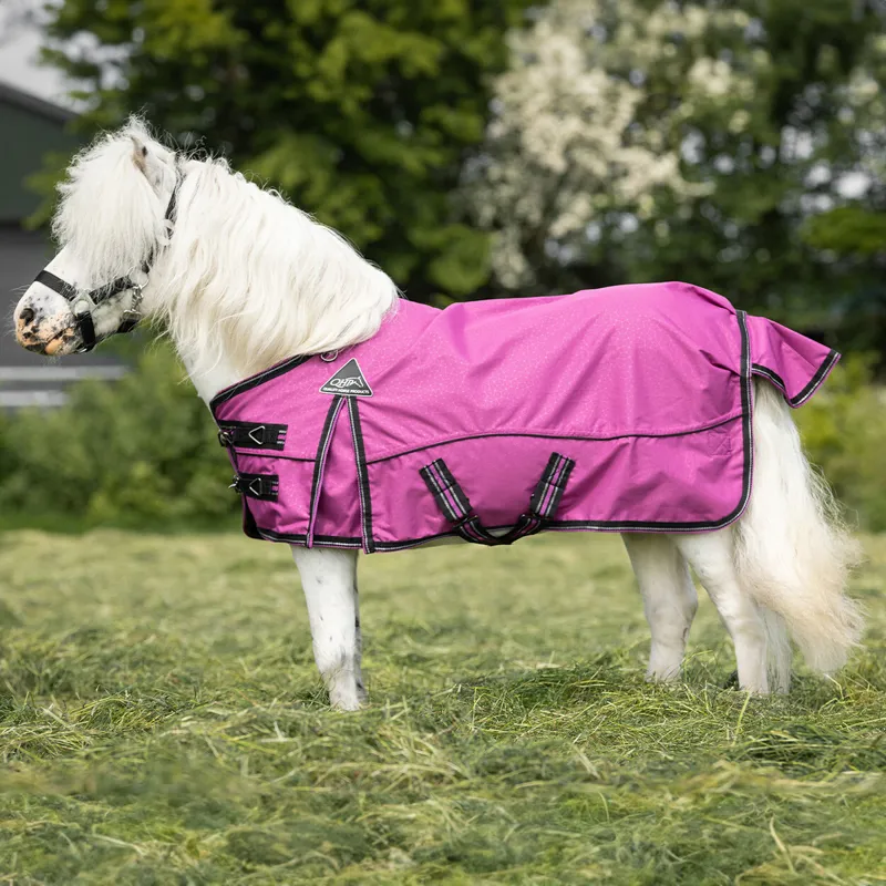 QHP Falabella 0g Turnout Rug - Festival-1