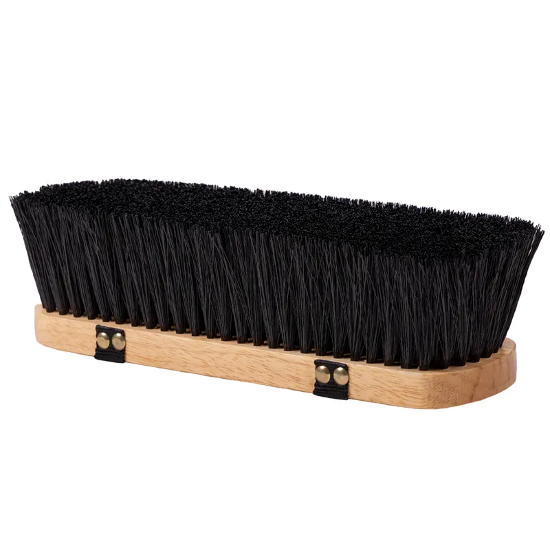 QHP Stable Scrub and Massage Brush - Black-2
