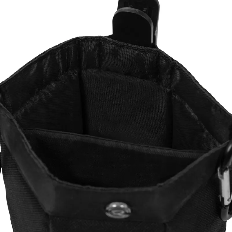 QHP Treat Bag with Clip - Black-1