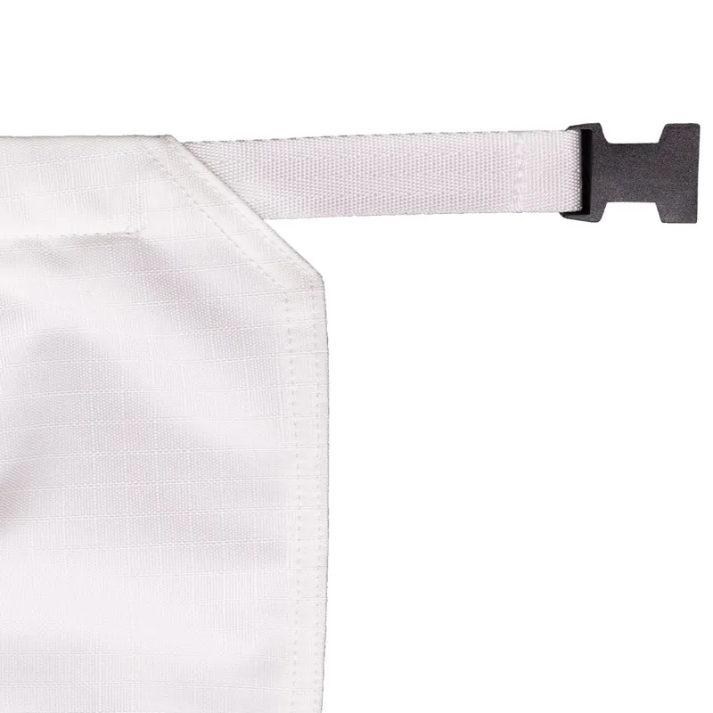 QHP Waterproof Fleece Lined Leg Protection Cover - White-1