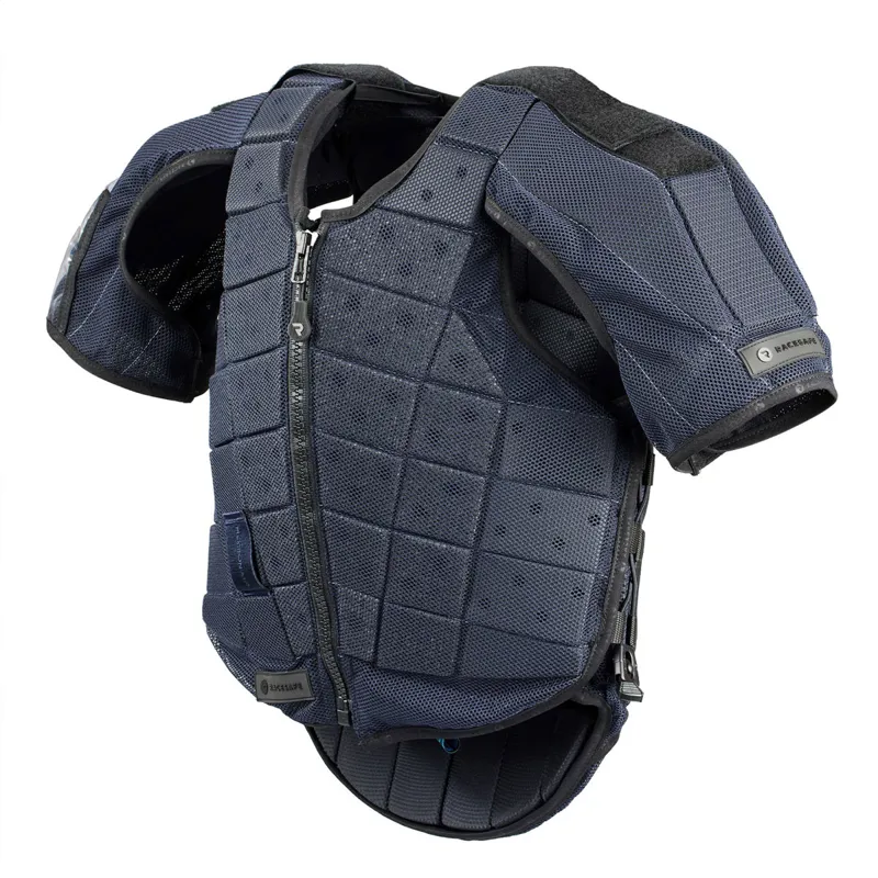 Racesafe Motion3 Body Protector Shoulder Protectors - Navy-1