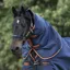Rambo Original Lite 0g Turnout Hood - Navy/Orange/Tan/Brown