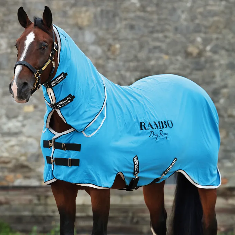 Rambo Supreme Dry Rug Blue/Black/White