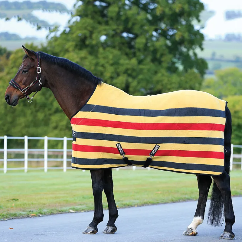 Rambo Deluxe Fleece Newmarket Rug Witney Gold