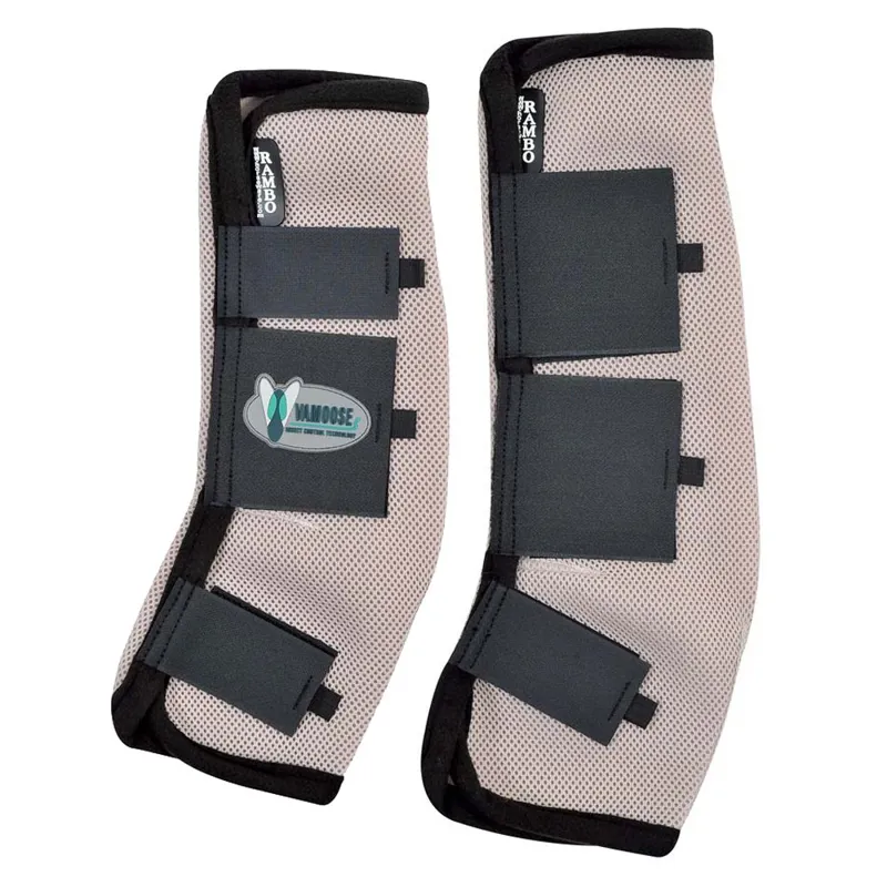 Rambo Flyboots with Vamoose - Oatmeal/Black-1