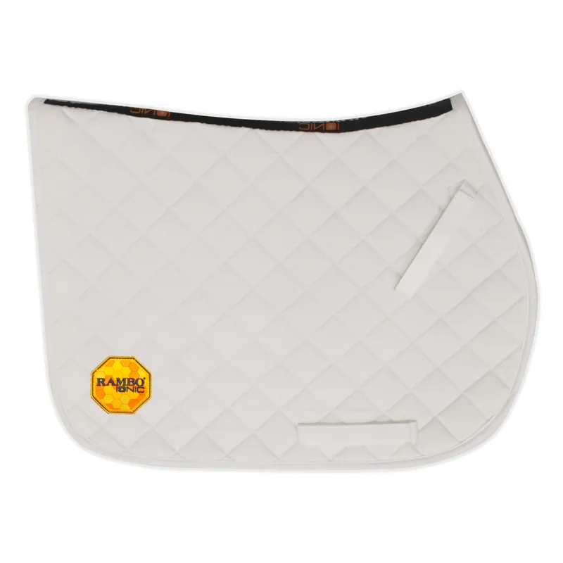 Rambo Ionic Saddlecloth - White