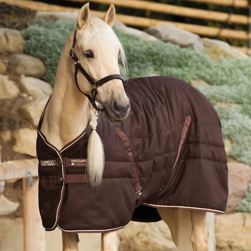 Rambo Medium Weight Stable Rug Brown/Beige/Brown